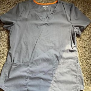 Gray Scrubstar Scrub Top, Size Medium, Not to lose and not to tight